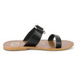 STHENELE Mule neutre en cuir