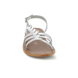 SATYRE Sandale brillante en cuir