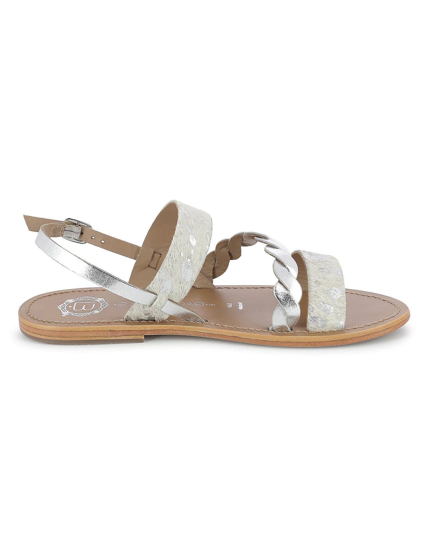 PULCHELLA Sandale brillante en cuir