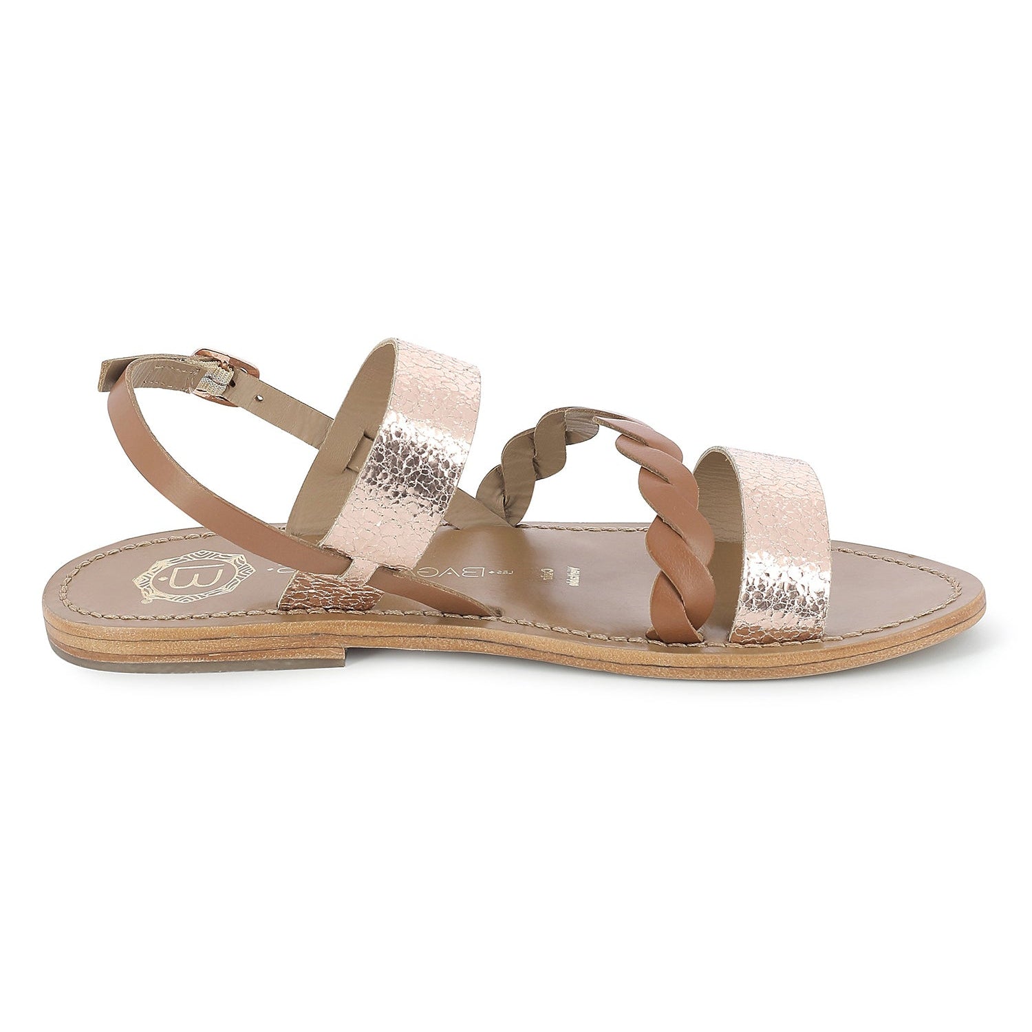 PULCHELLA Sandale poudrée en cuir