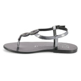 VIDLERI Sandale neutre en cuir