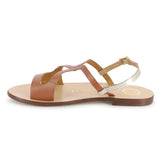 BUTIA Sandale neutre en cuir