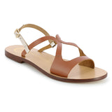BUTIA Sandale neutre en cuir