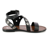 PERNETTYA Sandale neutre en cuir