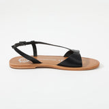 AMADRYA Sandale neutre en cuir