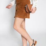 AMADRYA Sandale neutre en cuir