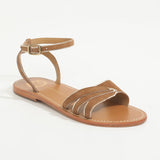 KIELE Sandale en cuir