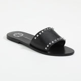 AZAMI Mule neutre en cuir
