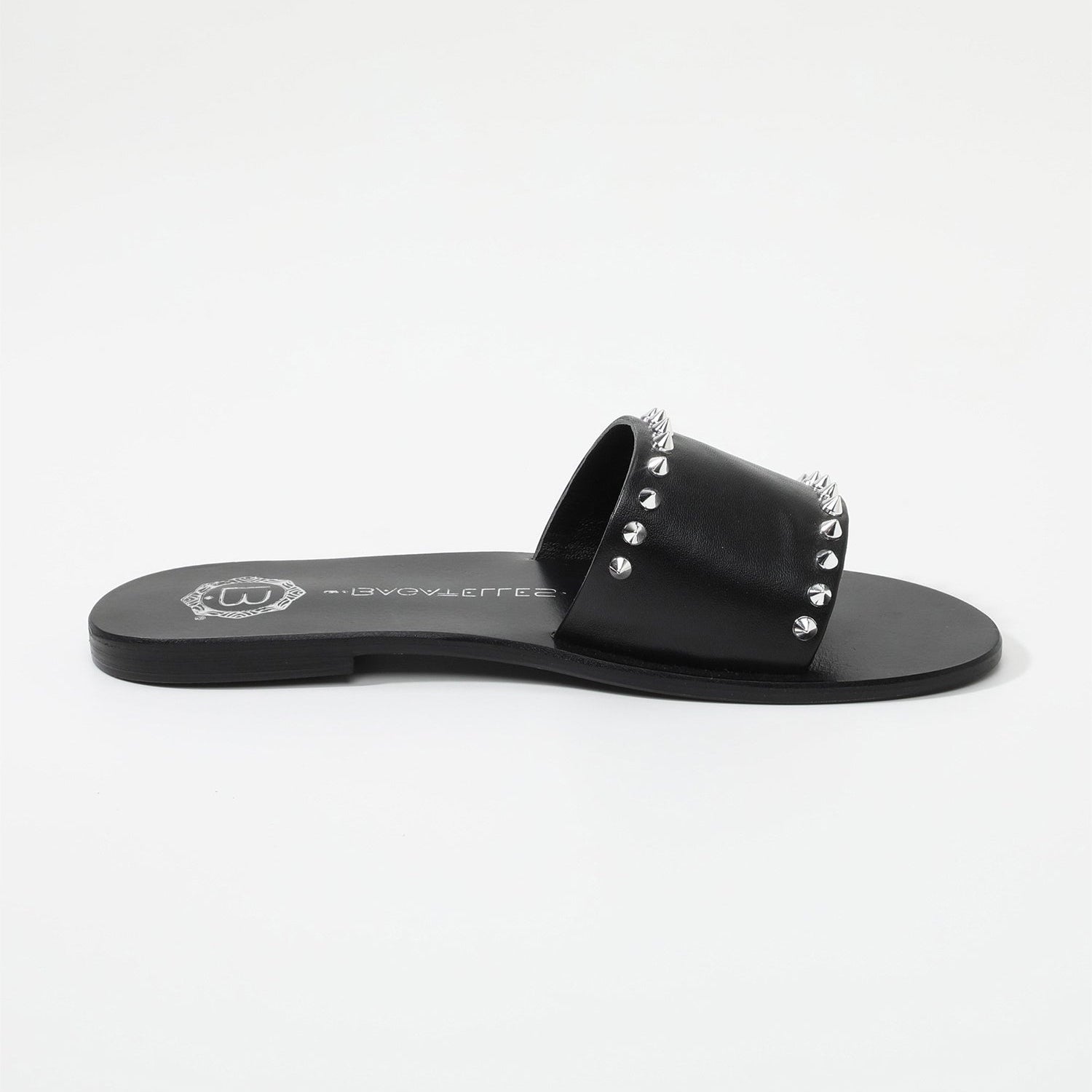 AZAMI Mule neutre en cuir