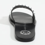 AZAMI Mule neutre en cuir