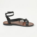 PUSHPA Sandale neutre en cuir