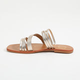 EDISA Mule brillante en cuir