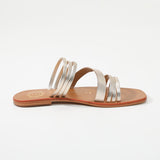EDISA Mule brillante en cuir
