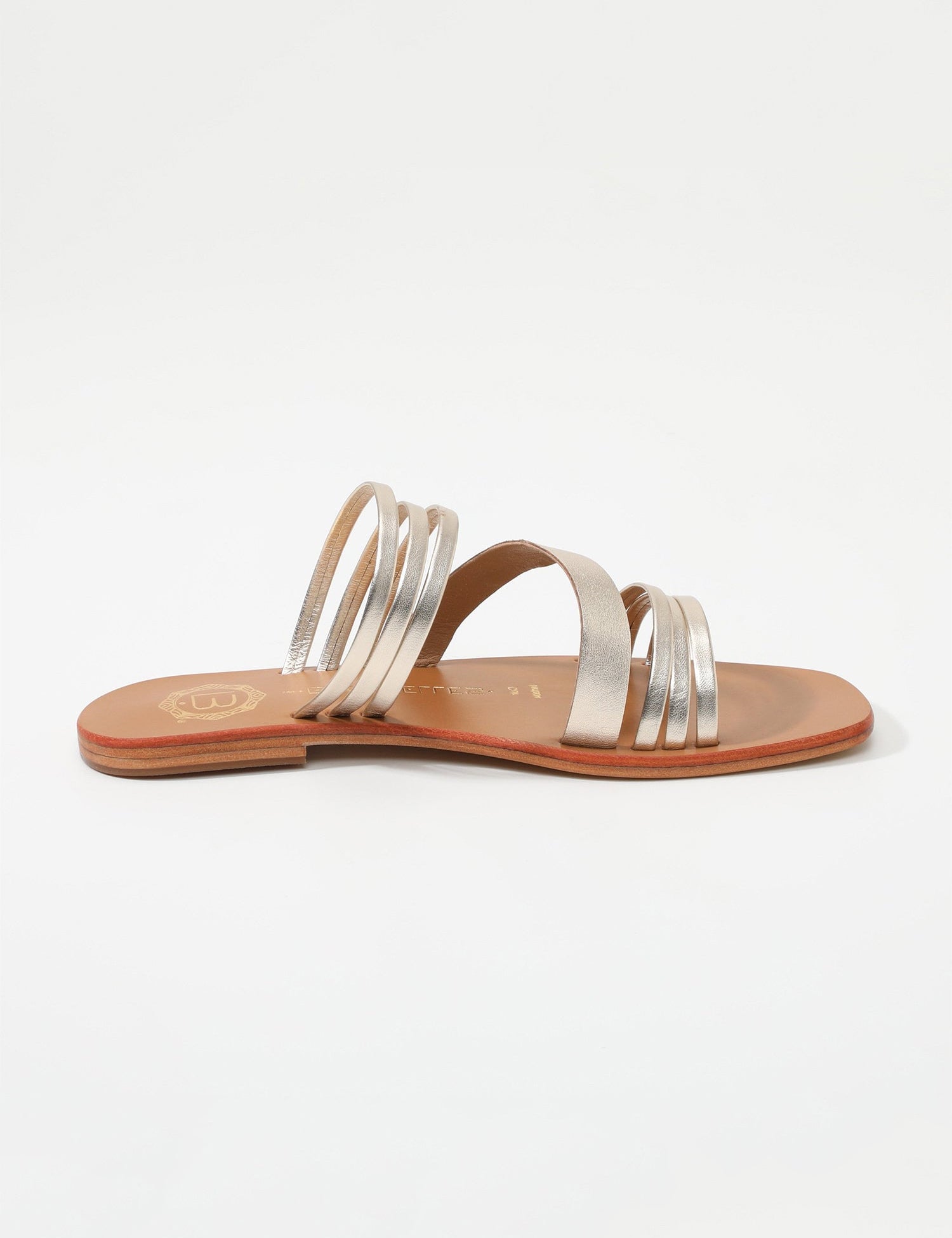 EDISA Mule brillante en cuir