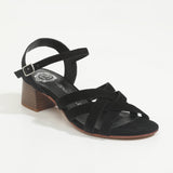 UMA Sandale neutre en cuir