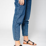 BURKE Sandale neutre en cuir