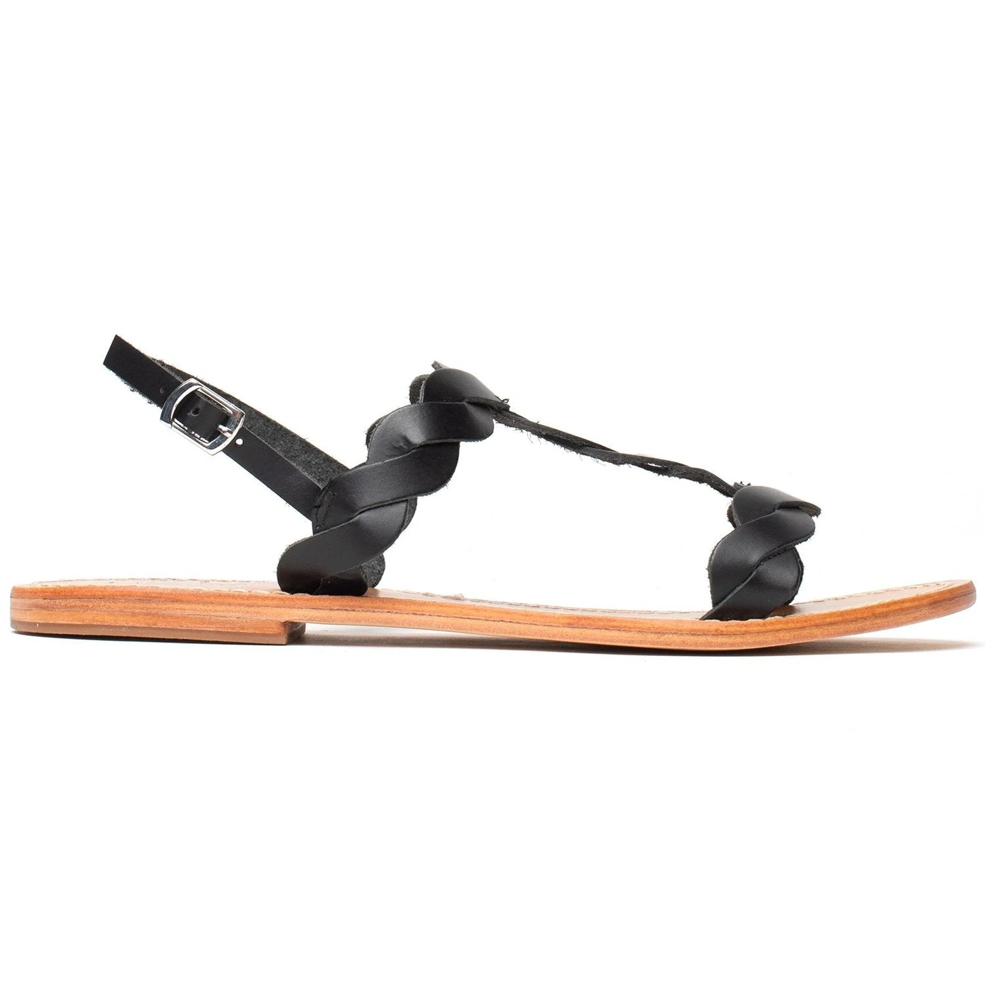BURKE Sandale neutre en cuir