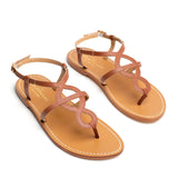 CONFITE Sandale neutre en cuir