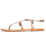 CONFITE Sandale brillante en cuir