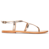 CONFITE Sandale brillante en cuir