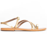 GUAYABA Sandale brillante en cuir