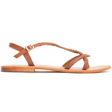 CLORINDE Sandale neutre en cuir