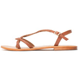 CLORINDE Sandale neutre en cuir