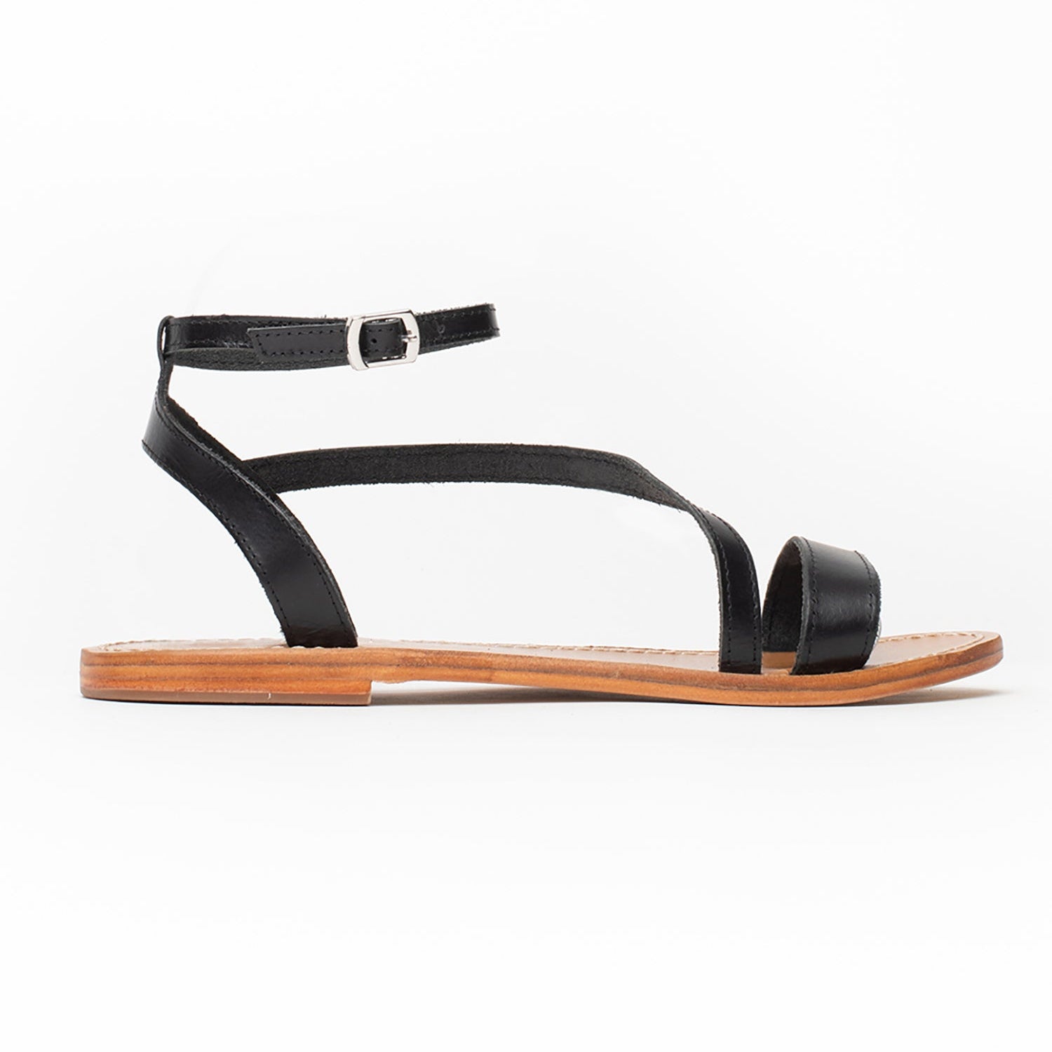 CONEY Sandale neutre en cuir