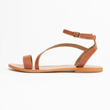 CONEY Sandale neutre en cuir
