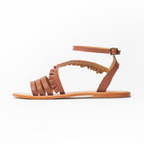 CARROLL Sandale neutre en cuir