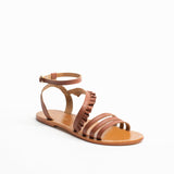 CARROLL Sandale neutre en cuir