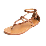 MOSHOLU Sandale imprimée animal en cuir