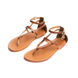 MOSHOLU Sandale imprimée animal en cuir