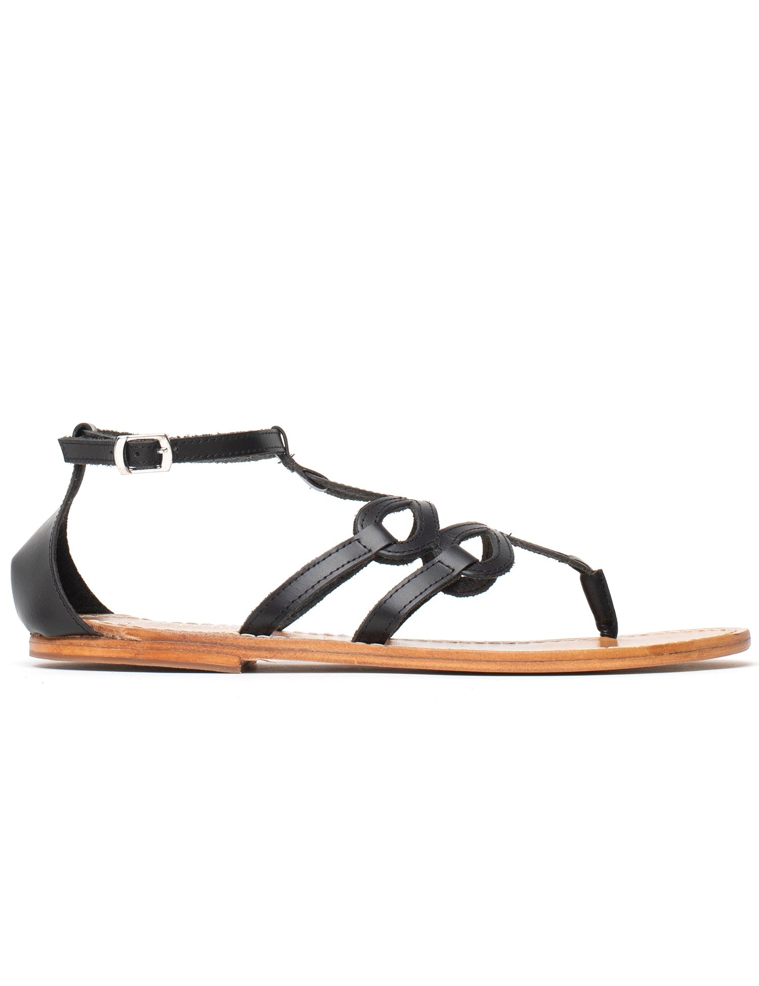 JUNTA Sandale neutre en cuir