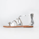 BORO Sandale brillante en cuir