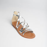 BORO Sandale brillante en cuir