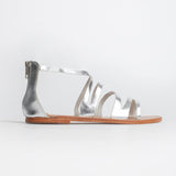 BORO Sandale brillante en cuir