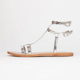JESSAMINE Sandale brillante en cuir