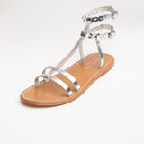 JESSAMINE Sandale brillante en cuir