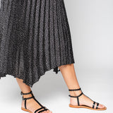 JESSAMINE Sandale neutre en cuir
