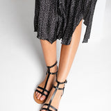 JESSAMINE Sandale neutre en cuir