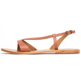 AMADRYA Sandale neutre en cuir