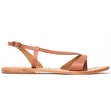 AMADRYA Sandale neutre en cuir