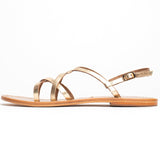 IANTHA Sandale brillante en cuir