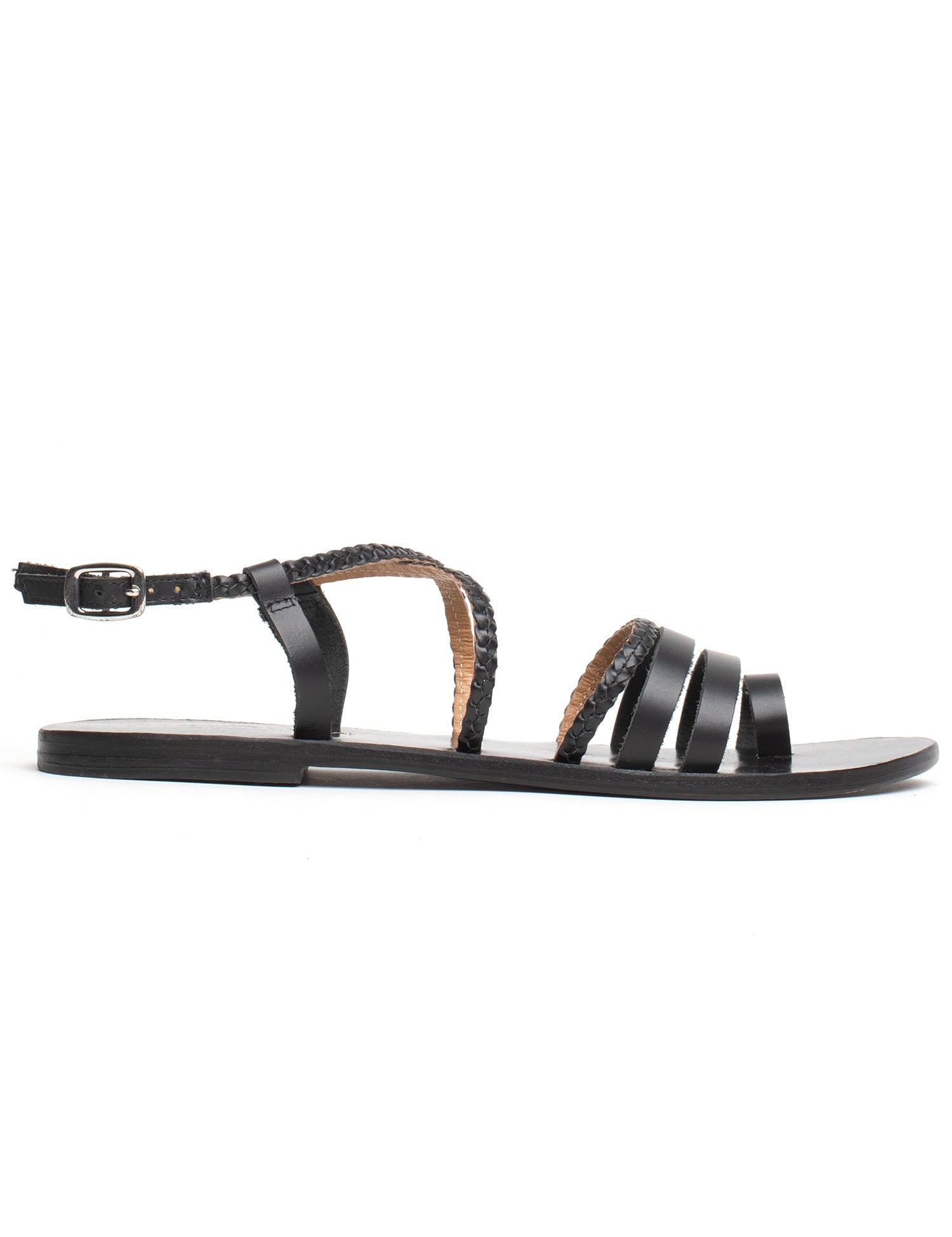 NIRTLE Sandale neutre en cuir