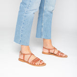 NIRTLE Sandale neutre en cuir