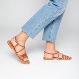 NIRTLE Sandale neutre en cuir