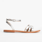 KIELE Sandale brillante en cuir