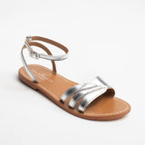 KIELE Sandale brillante en cuir