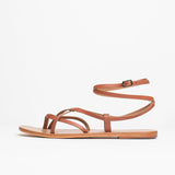 ELANIE Sandale neutre en cuir